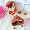 Gloves Cotton Doll Clothes Snowman Plush Toy Clothes Cotton Doll Suit Set  20cm Cotton Doll