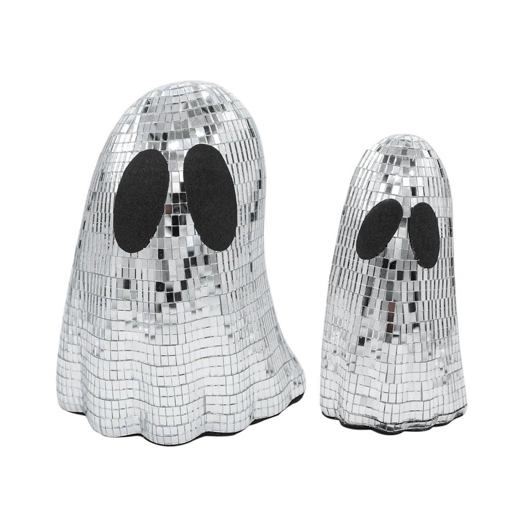 Disco Ghost Halloween Decoration Ghost Disco Ball Table Ornaments For Home Party Bar Indoor Outdoor Use