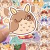 10/30/50pcs Creative Cute Owl Graffiti Stickers Cartoon Decals Toy DIY Skateboard Phone Luggage Helmet Animal Decoration Sticker