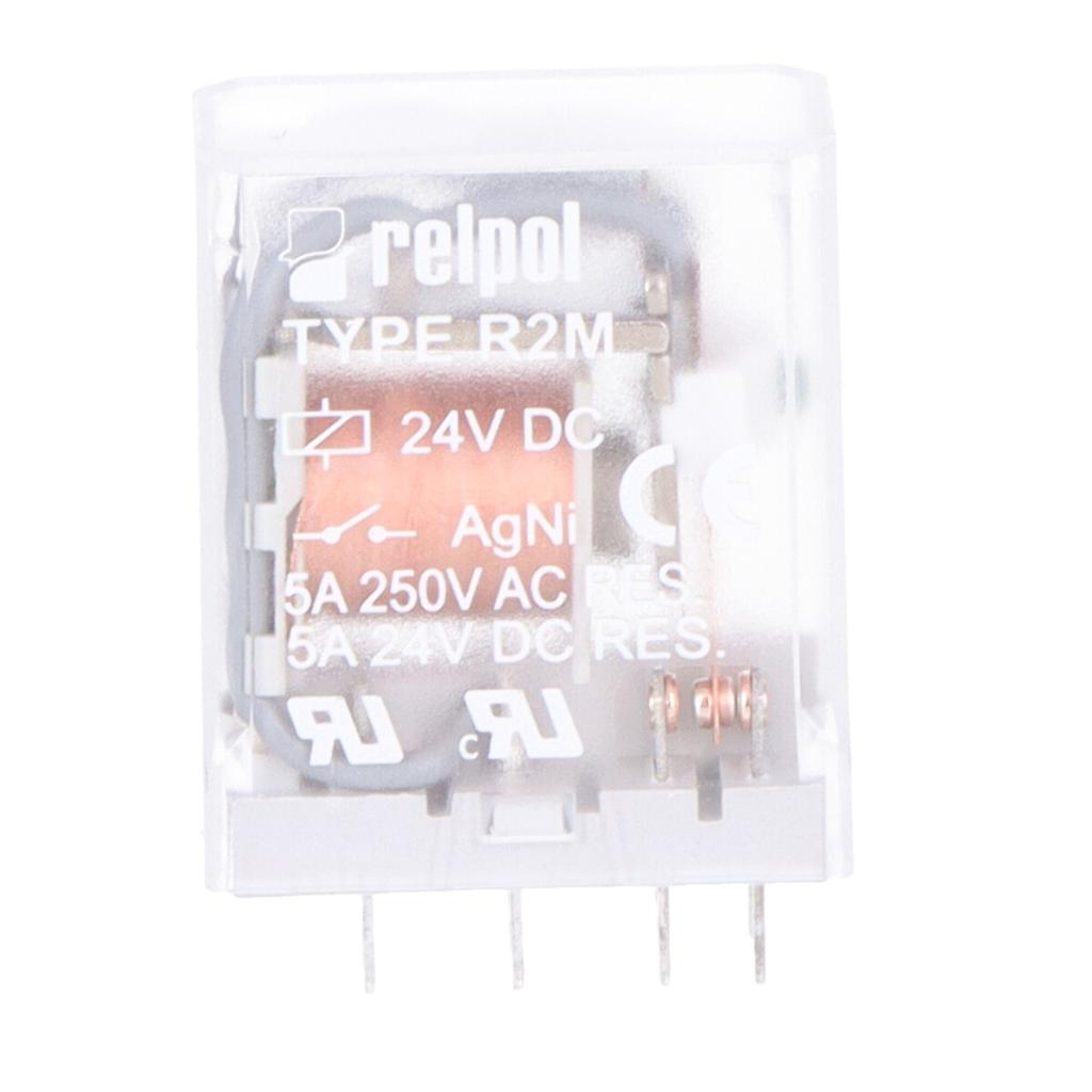 Industrial relay R2M-2012-23-1024 contacts: 2P, coil: 24VDC, load current