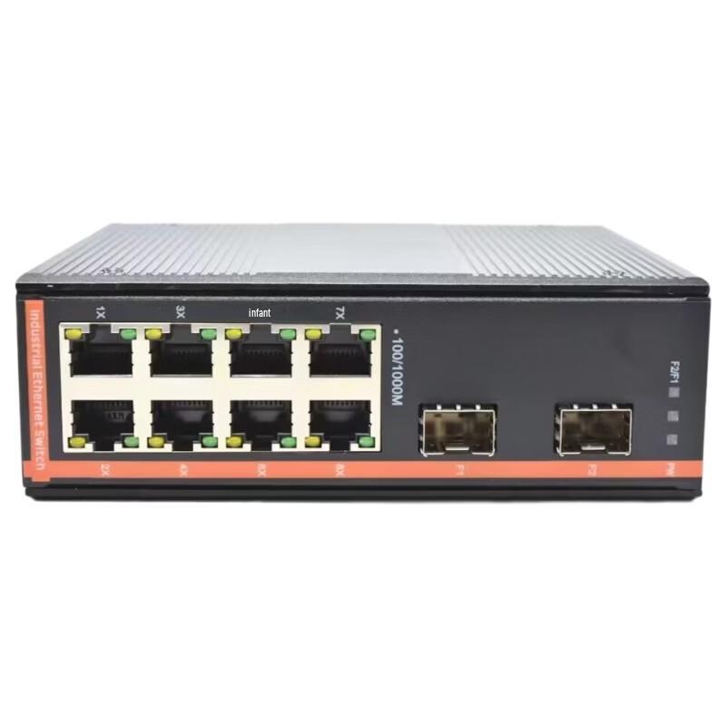 

SCVT Industrial Ethernet Switch 2-Fiber 8-Port