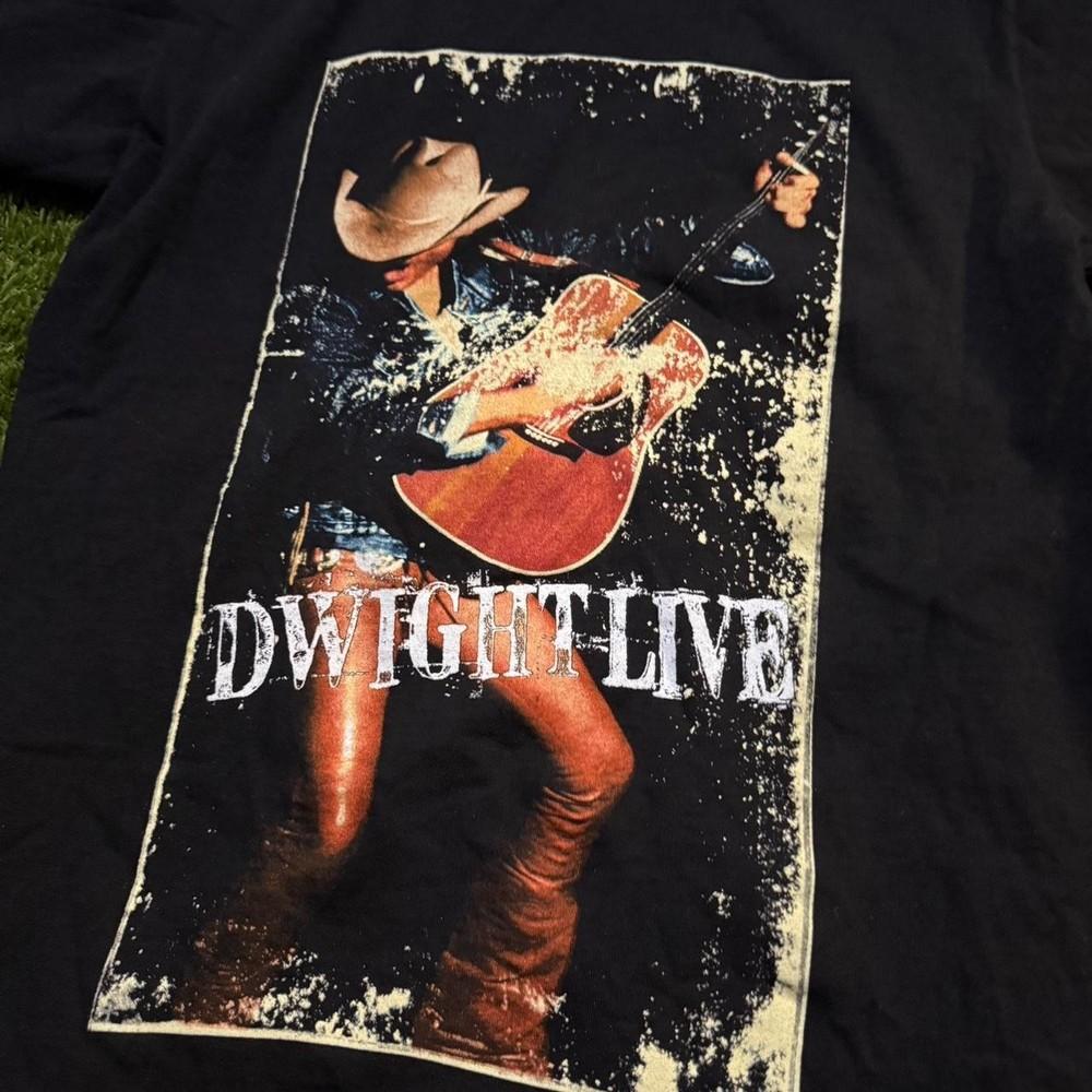 1990s Dwight Yoakam black and white Shirt Unisex Concert S-5XL AR563 Unisex T-Shirt XXXL