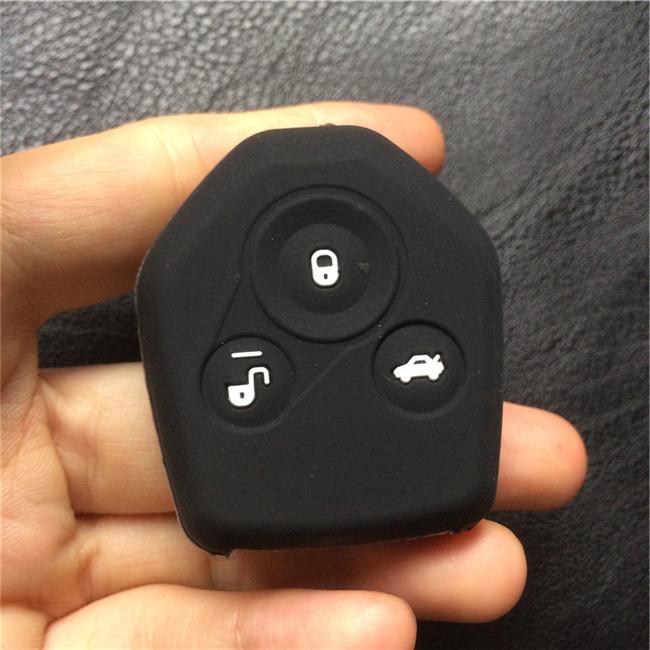 12color silicone rubber car key cover case for subaru Legacy Forester Outback Impreza Liberty B9 Tribeca Baja 3button key