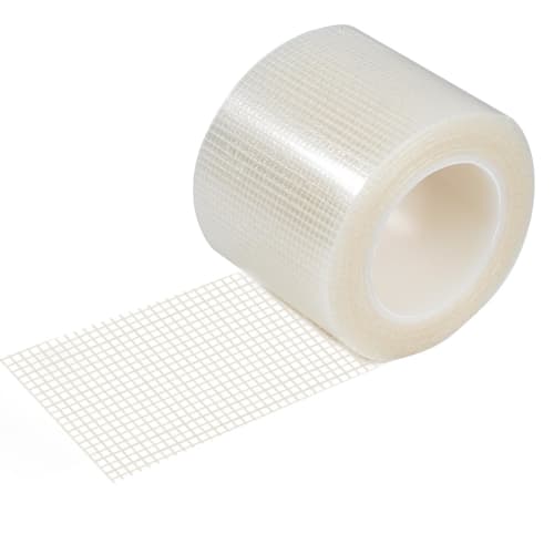 Strong White Screen Door Repair Tape, Strong Adhesive, Waterproof [5cm Wide X 2m Long], Screen Door Repair Patch, Screen Gap Tape, Filling Holes, Repl