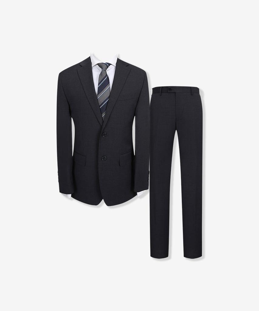 Sieg Wool Blended Classic Fit Suit Set Grey (Pijad2065_Pipad2265) (A Type)