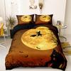 Night Sky Duvet Cover Set Queen King Size Lightweight Quilt Covers Bedroom Decor Starry Design Sky Bedspread Covers No Comforter