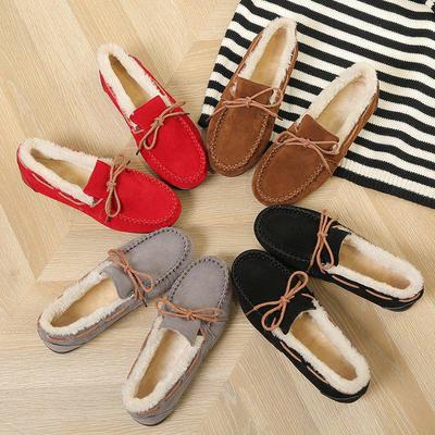 Big Size 35-41 Winter Snow Shoes Women's Cotton Casual Shoes Winter Plush Large Cotton Shoes