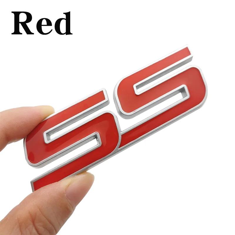 3D Metal Car Sticker Badge Emblems Decals for Chevrolet SS Sonic Onix Malibu Spark Blazer Colorado Cruze Lacetti Auto Styling