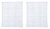 Genuine Fujitsu Air Conditioner Air Filter 9318820003 (Set of 2)