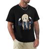 Strong Mugi - K-On! T-Shirt Oversized Vintage Anime Shirt Aesthetic Clothing Blacks Sweat Shirts, Men