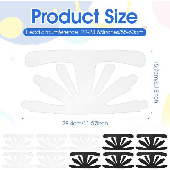 10Pcs Hat Shaper ert, Plastic Bump Cap erts Baseball Cap erts for Shape, Caps Holder Saver to Keep Shape