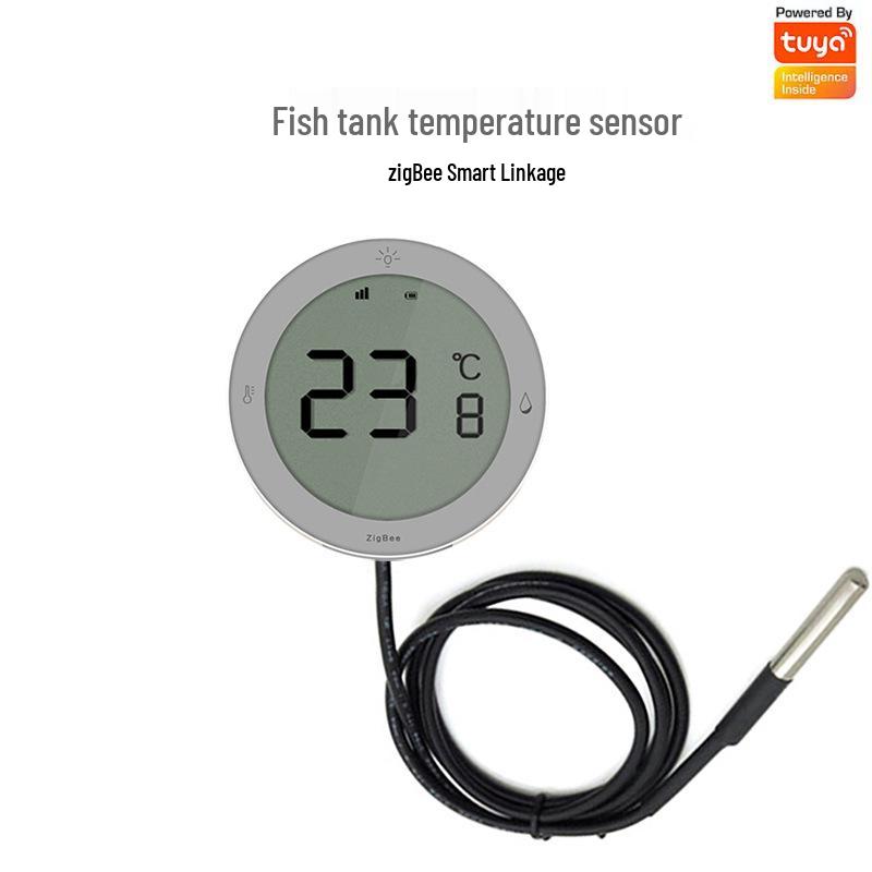 Qianyun Smart ZigBee Tuya Fish Tank Temperature & Humidity Sensor No