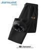 Jeanswest Men's Winter Fleece-Lined Chenille Straight-Leg Casual Pants