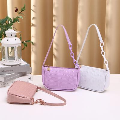 Women Shoulder Bag 2025handbags Women Alligator Pattern Armpit Bag Fashion Internet Celebrity Hobo Armpit Bag