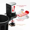 Adjustable Cup Holder 360 Degree Rotating Anti Spill Desk Mug Bracket Anti Fall Design Non Slip Table Cup Holder Office Desk Cup Holders 5