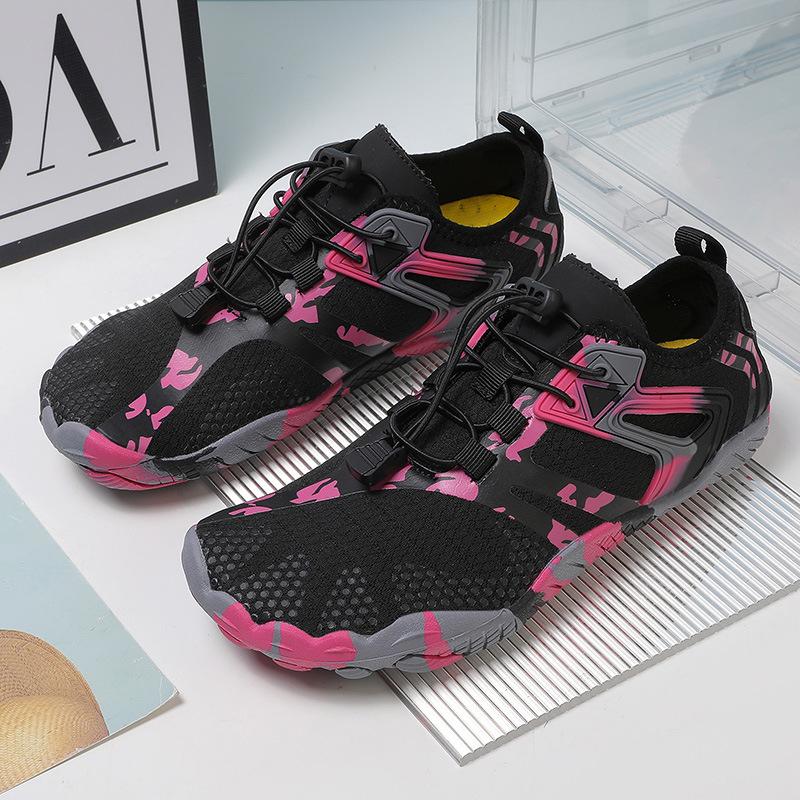 New camouflage outdoor creek walking shoes women's wading shoes men's beach shoes quick-drying breathable swimming shoes snorkeling shoes