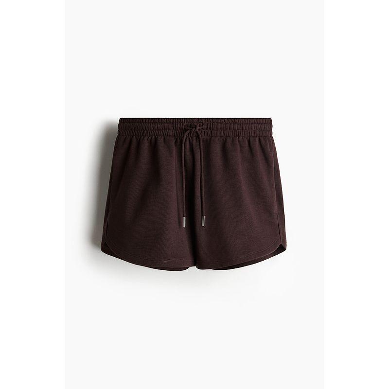

HM Women clothes Sweatpants 2025 Summer New Loose Comfortable Simple Soft Drawstring Sports Shorts 1152096