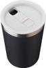 Wahei Freiz Antibacterial Tumbler, 440ml, Black, with Lid, Office Use, Hot/Cool, Vacuum Insulated, Zenkokin (RH-1599)