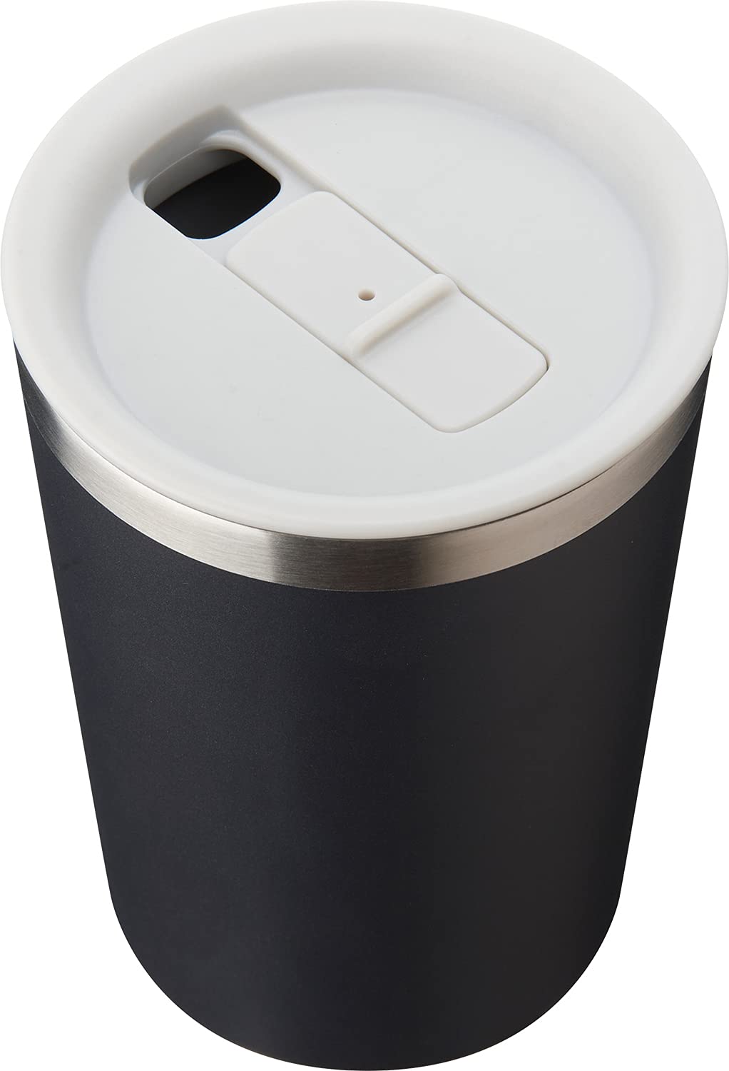 

Wahei Freiz Antibacterial Tumbler, 440ml, Black, with Lid, Office Use, Hot/Cool, Vacuum Insulated, Zenkokin (RH-1599)