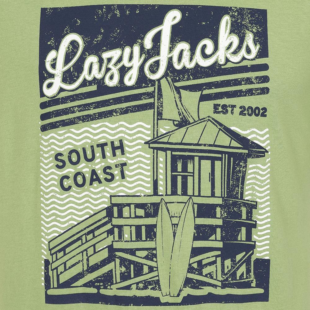 Lazy Jacks Mens Printed Cotton T-Shirt