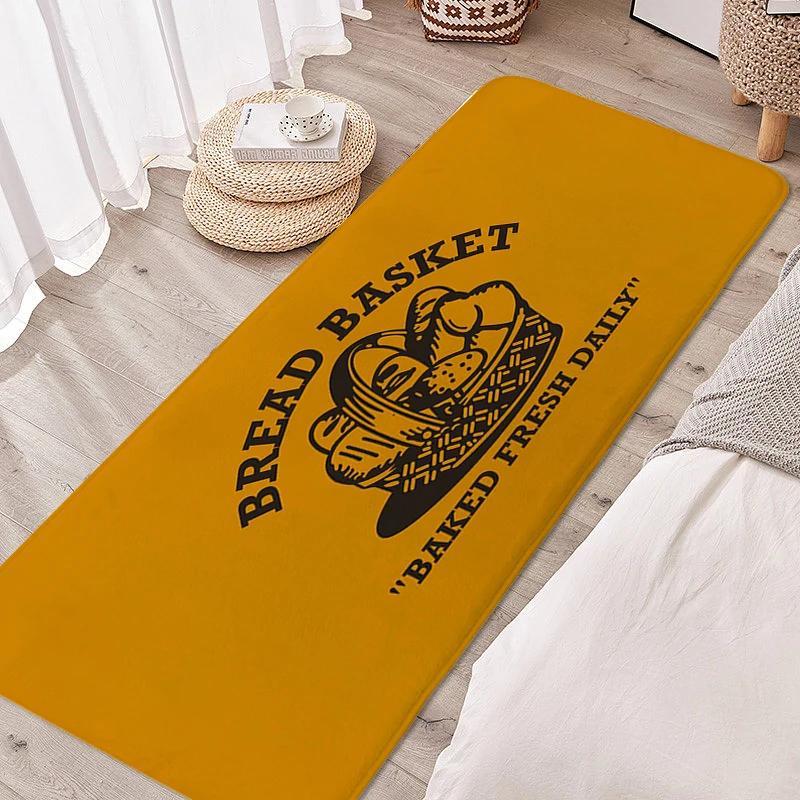 Teppich für Schlafzimmer Bäckerei Schlafraum Lustige Fußmatte Eingangstür Fußmatte Rutschfest Raum Boden Teppiche Moderne Heimdekoration
