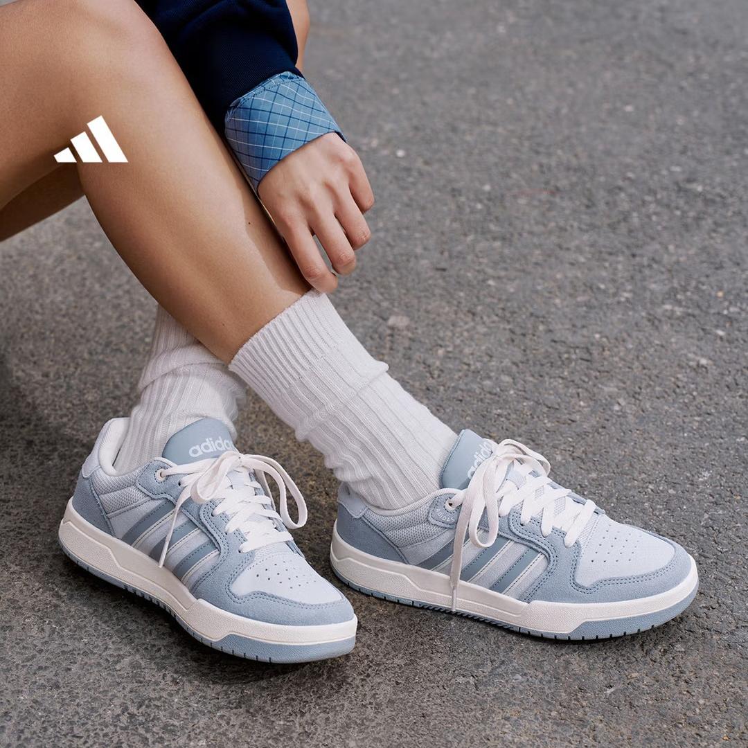 Спортивная обувь Adidas ENTRAP - Ретро Баскетбольные Кроссовки - Adidas KI8458 48 серый