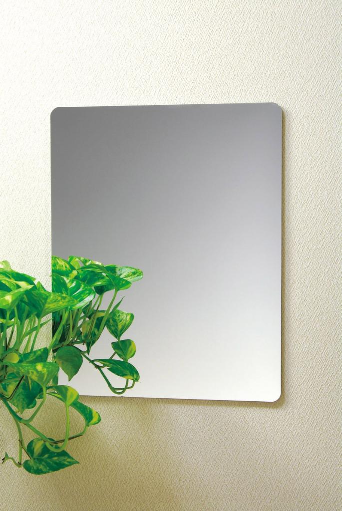Topre Corporation Bathroom Magnetic x 5mm Resin Made in Anshin Plus 1 Piece Mirror, Anti-Fogging, Type, 29.5cm 21.5cm, Thick, Unbreakable, Mirror,