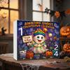 24pcs Halloween Ghost Countdown Calendar Blind Box 2025 Halloween Christmas Decoration Advent Calendar for Boys Girls
