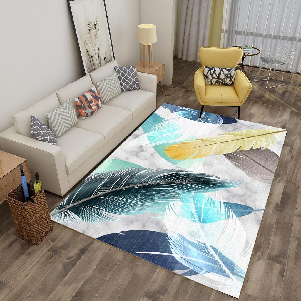 Nordic Light Luxury Carpet Floor Mat Living Room Home Carpet Hotel Carpet Bedroom Bedside Blanket