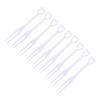 500Pcs/200Pcs Heart-Shaped Cake Forks Mini Children Plastic Dessert Fruit Fork Dinnerware Party Bake Utensils