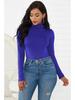 Women's Sexy Slim-Fit High Neck Bodysuit - 13 Colors, Long Sleeve, Solid Color, Winter Jumpsuit