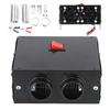 12V/24V Car Heater Warmer Defroster Portable Demister Mute Fan Fast Heating 600W Car Warmer Truck Fan Heating Truck Demister