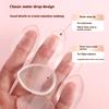 1/6 Pcs Silicone Makeup Spong Powder Puff Face Concealer Water Drop Shape Cosmetic Puff Beauty Foundation Make Up Sponge