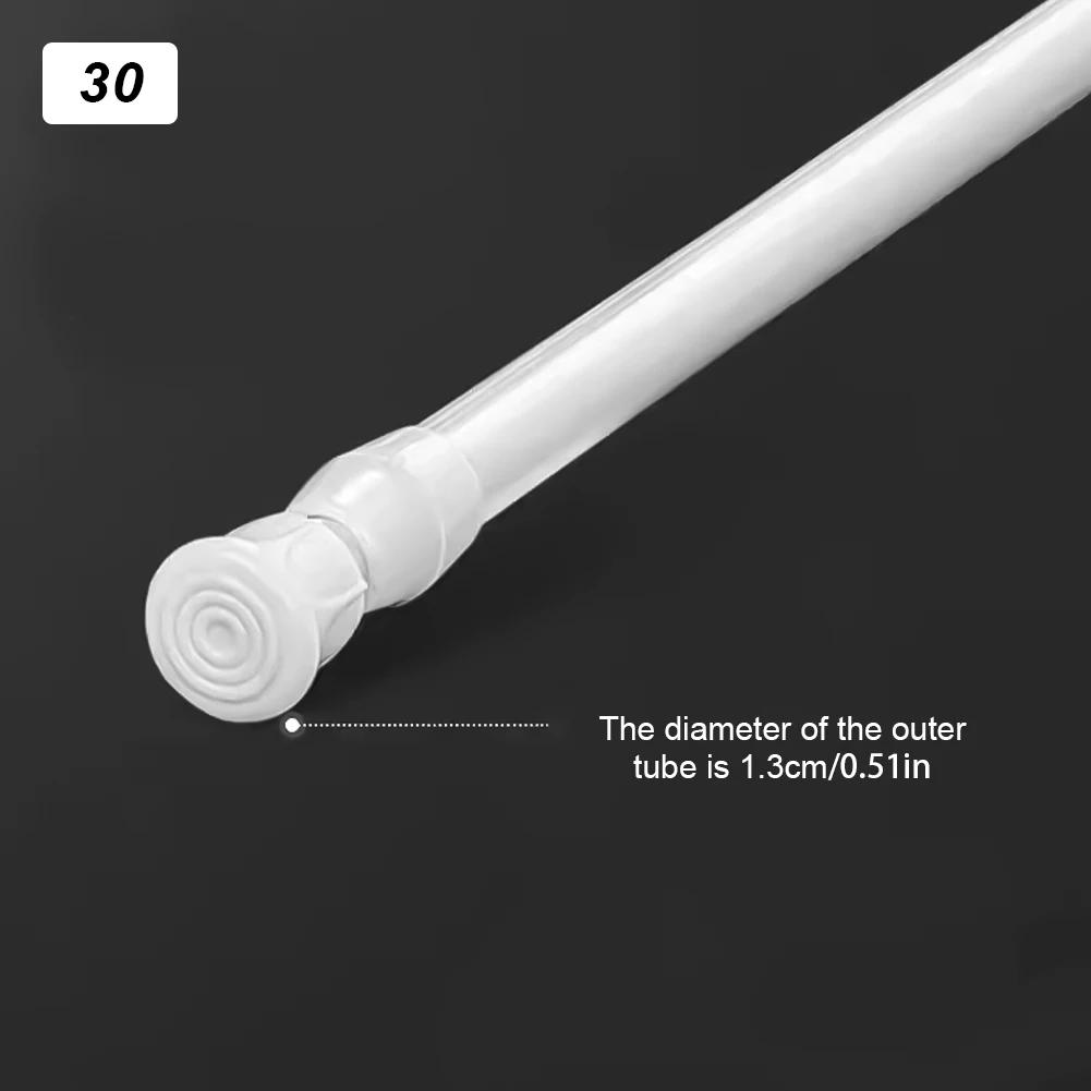 

Multi Purpose Spring Loaded Extendable Stick Useful Curtain Telescopic Pole Durable Bathroom Product Hanger Household Adjustable