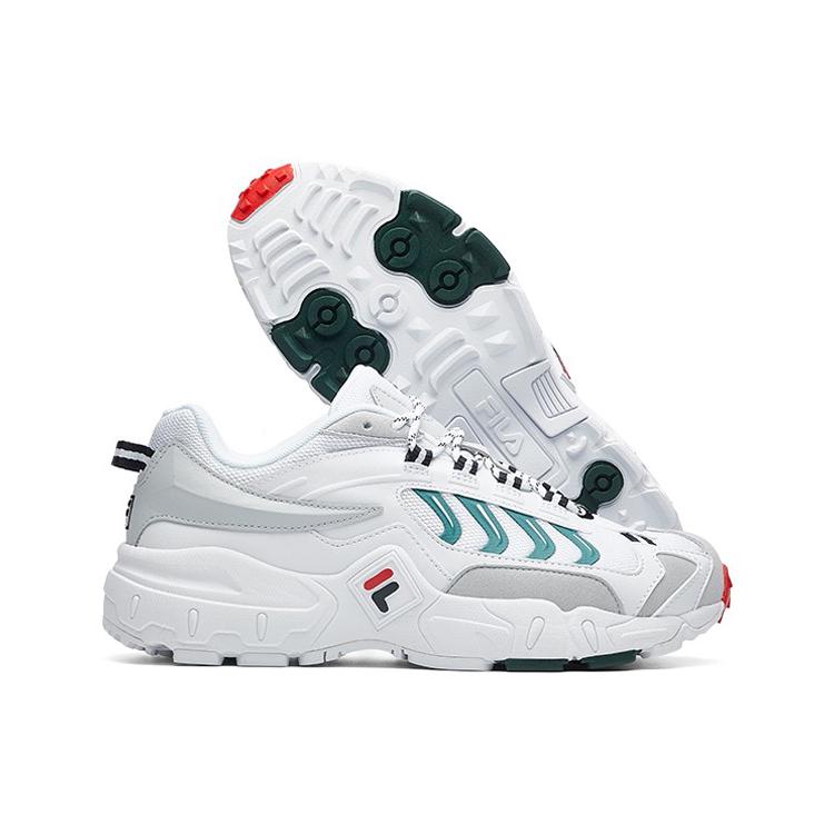 FILA Running Shoes Grey/White/Green Women's F12W031110FWG