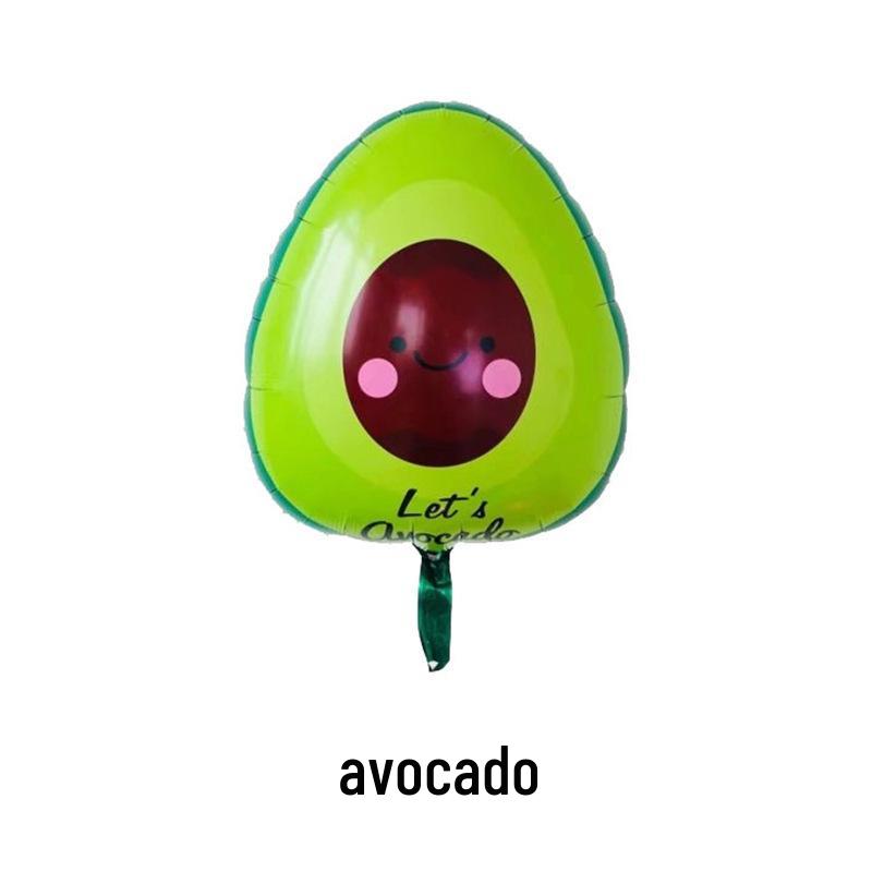 Fruit & Veggie Shaped Foil Balloons - Party Decor & Photo Props for Birthdays and Events