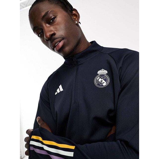 

Черная спортивная футболка adidas Football Real Madrid