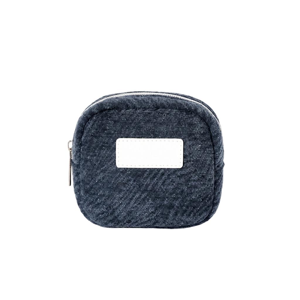 Tragbare Reise-Make-up-Tasche Kleine Kosmetiktasche Organizer Reißverschluss Aufbewahrungstasche für Toilettenartikel und Körperpflegezubehör
