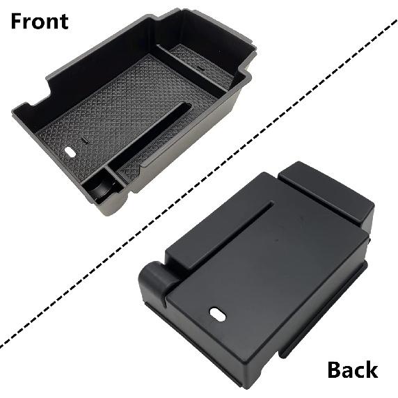 JOJOMARK Compatible With Chevy Blazer 2024 2025 Accessories Center Console Tray Organizer, Armrest Secondary Storage Box