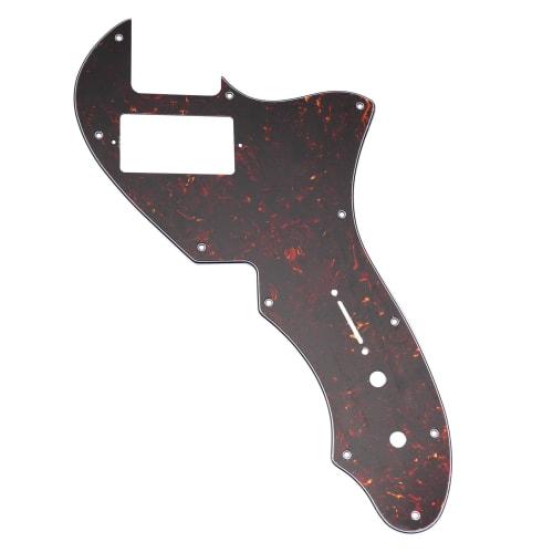 

Musiclily Pro 11-Hole Telecaster Pickguards for Fender American 1969 Tele Thinline Electric Guitars with Single Ham Mount, Tortoiseshell Pattern, 4-Pi