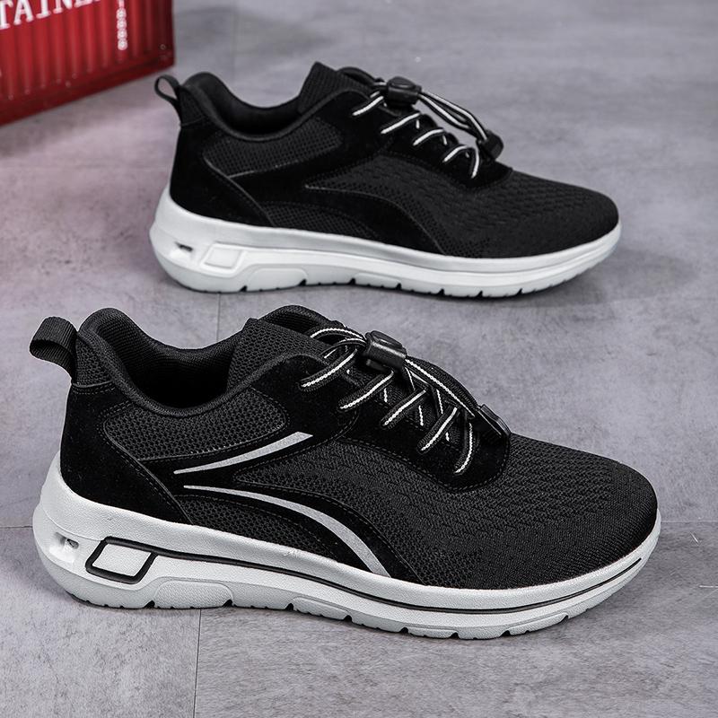 Fashion Mens Casual Air Cushion Running Shoes Spring and Autumn New Lightweight Mesh Casual Shoes Anti Slip Shock Absorbing Sports Shoe