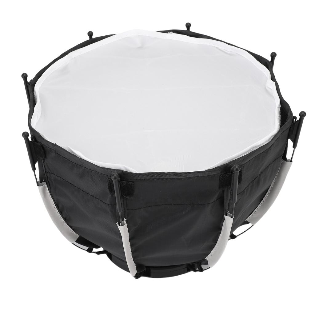 Octagonal Softbox Canvas 11.4 Inch Quick Folding Quick Set Up Flash Softbox with Storage Bag for Studio Video Light