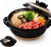 Clay Pot for One Person, 900ml Capacity, Suitable for Direct Heat.