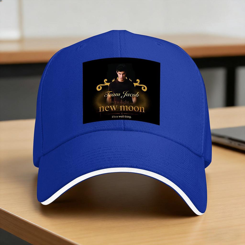 Twilight Jacob Black Sun Baseball Cap Summer Female Male Custom Diy Trucker Hat Sunscreen Casual Outdoor Gym Baseball Caps