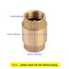 DN20 3/4" NPT In-Line Check Valve Brass Spring Loaded Inline 200PSI