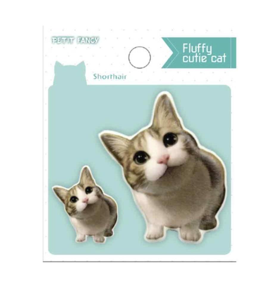 Petit Fancy Sevimli Hayvan Çıkartmaları 2 (Her Biri 10 Adet) - 29 Seçenek (Üç Boyutlu/Kore/Dekorasyon/Kendin Yap Scrapbooking)