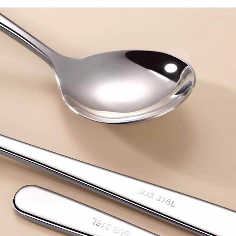 ZISIZ 316 Stainless Steel Elegant Spoons Set