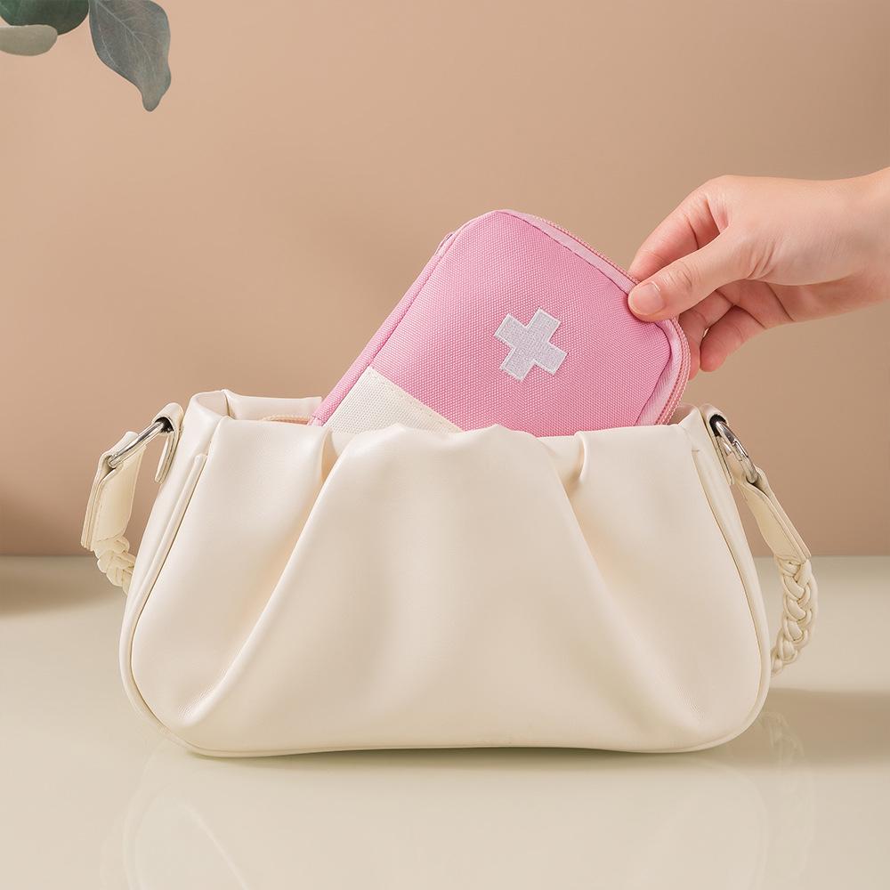 Large Capacity Portable Medical Bag - Oxford Cloth Medicine Storage for Home & Travel First Aid