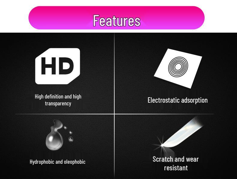 BMW X7/X6M/XM Navigation & Central Screen Scratch-Resistant Tempered Protective Film