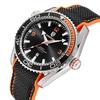 QINGXIYA Sports Men's Quartz Watch, Waterproof Silicone Strap with Calendar